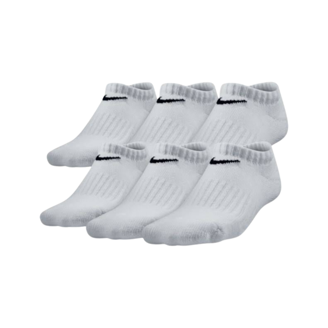 Nike Everyday No-Show Socks White MD (6-8)