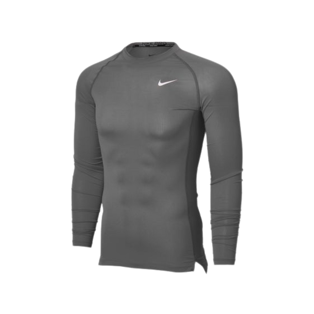 Nike Dri Fit Adult Compression Shirt 3XL Grey
