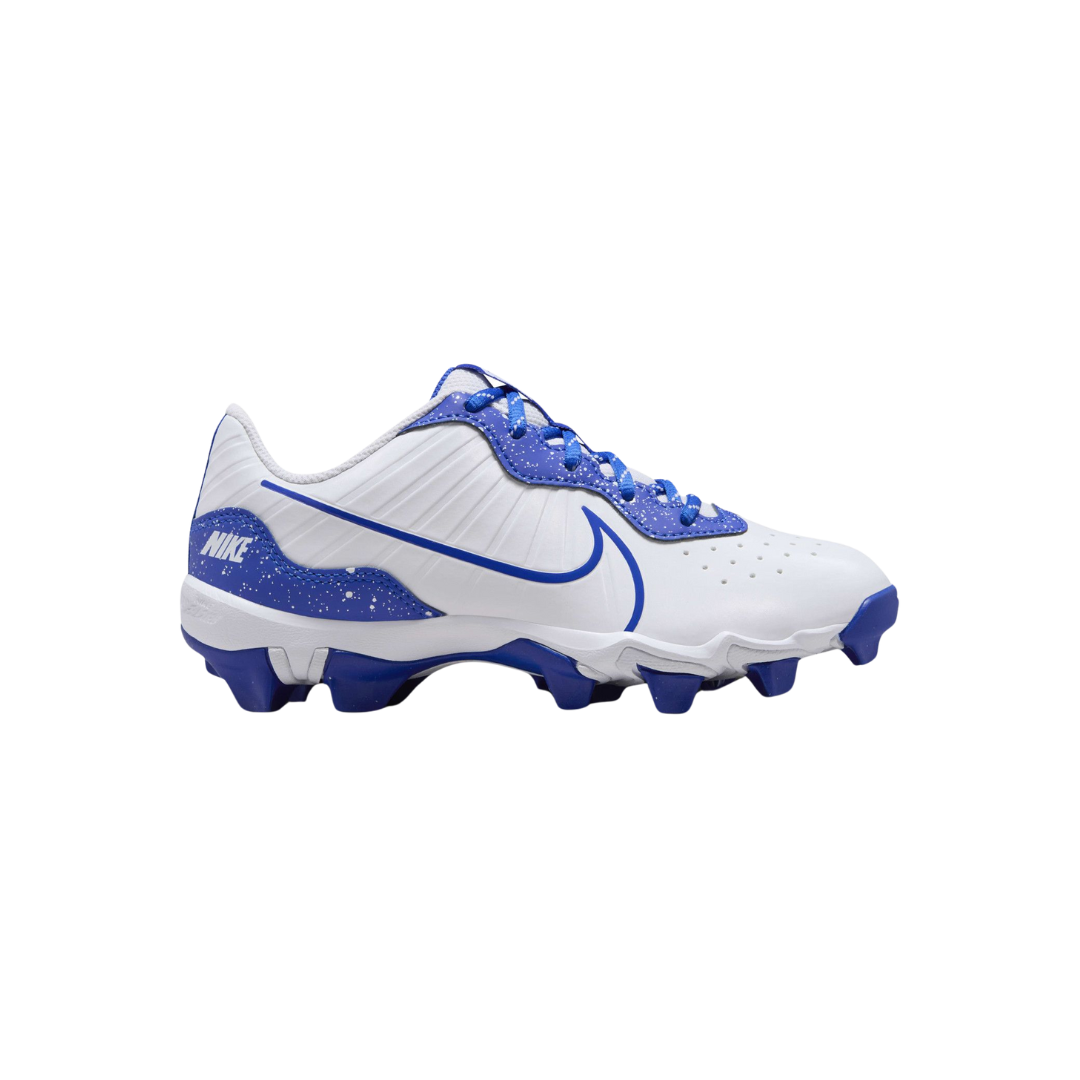 Nike Youth Alpha Huarache 4 Keystone (White/Royal).