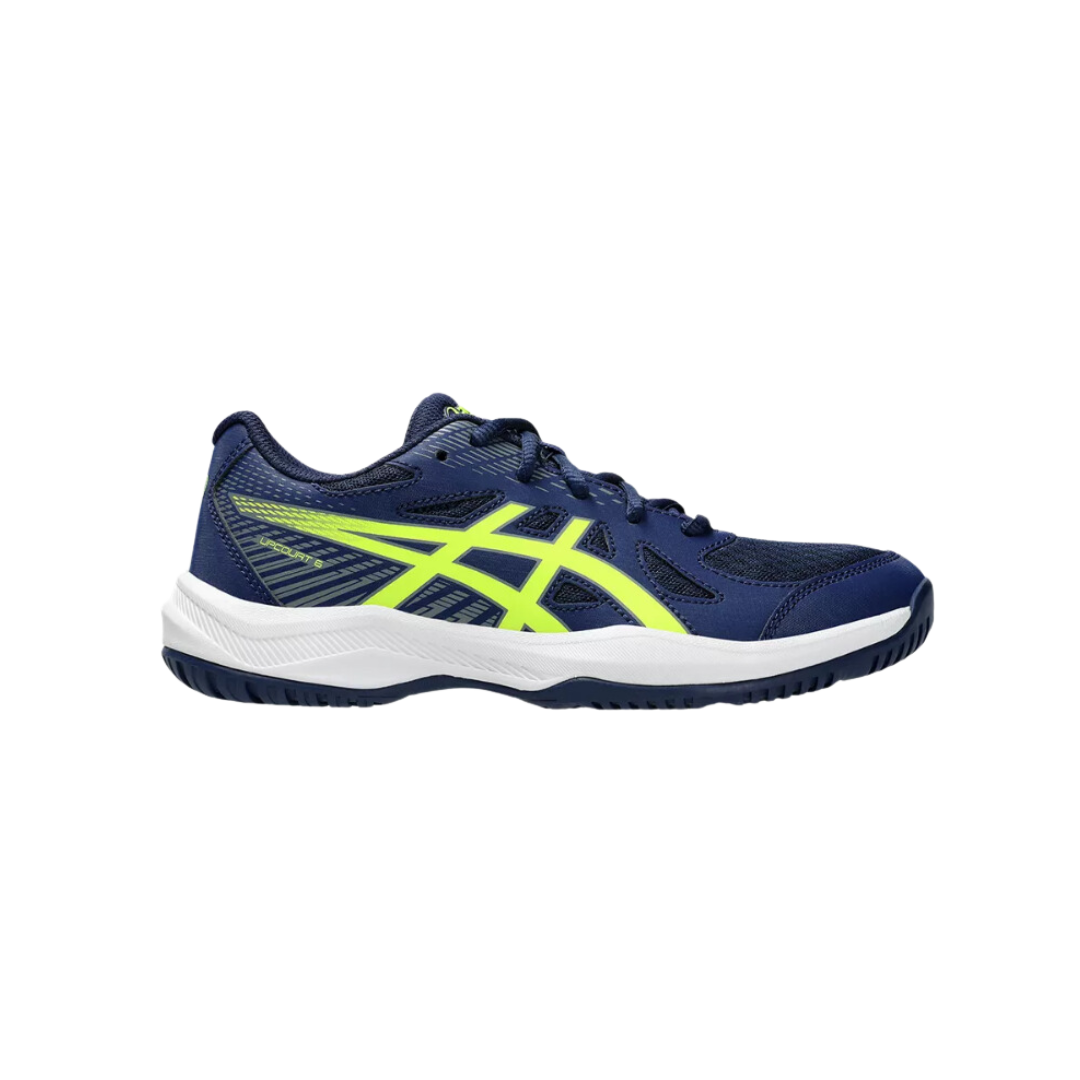 Asics Upcourt 6 Youth (Blue Expanse/Safety Yellow)