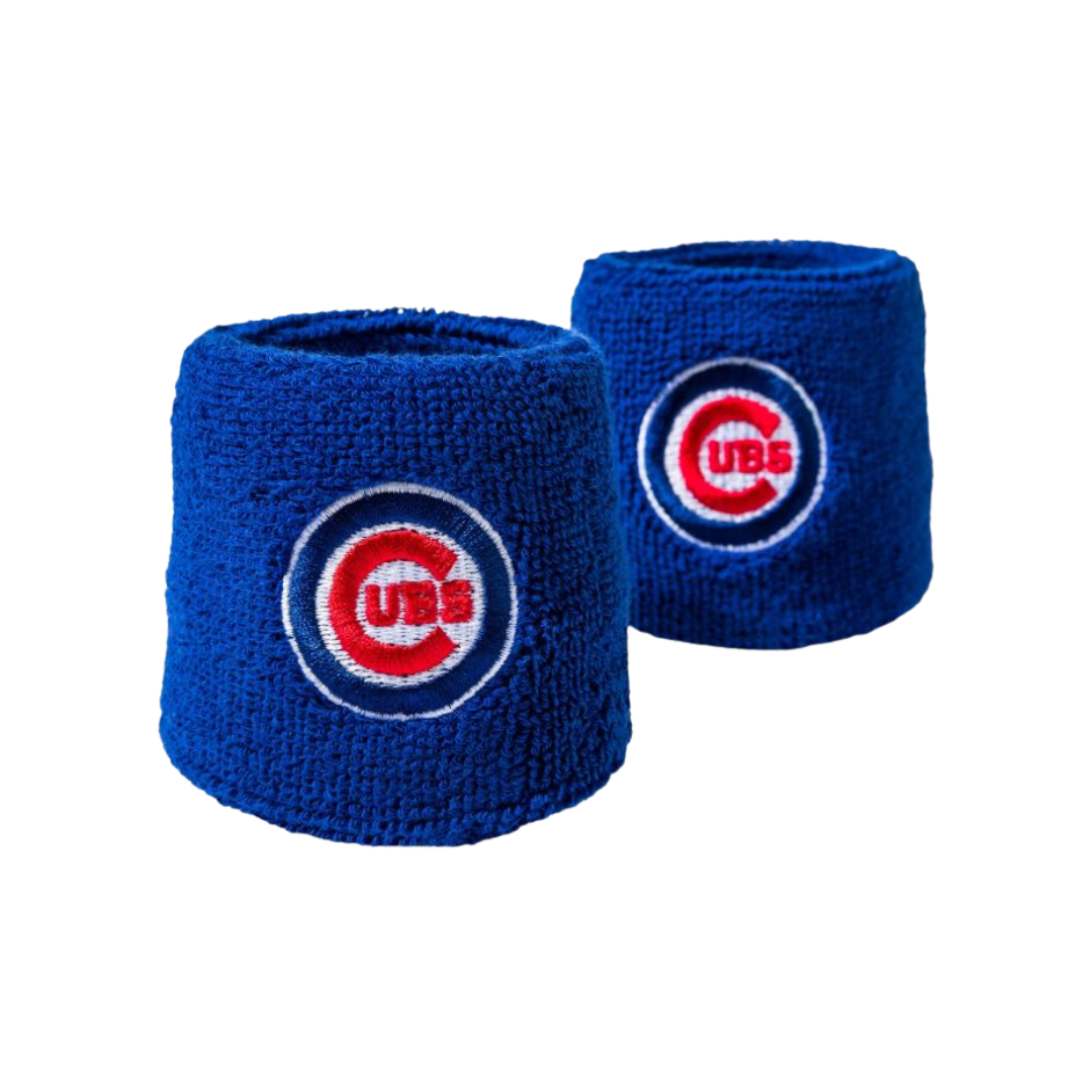 Franklin Sports Chicago Cubs Wristbands 2.5'' - Deportes Salvador Colom