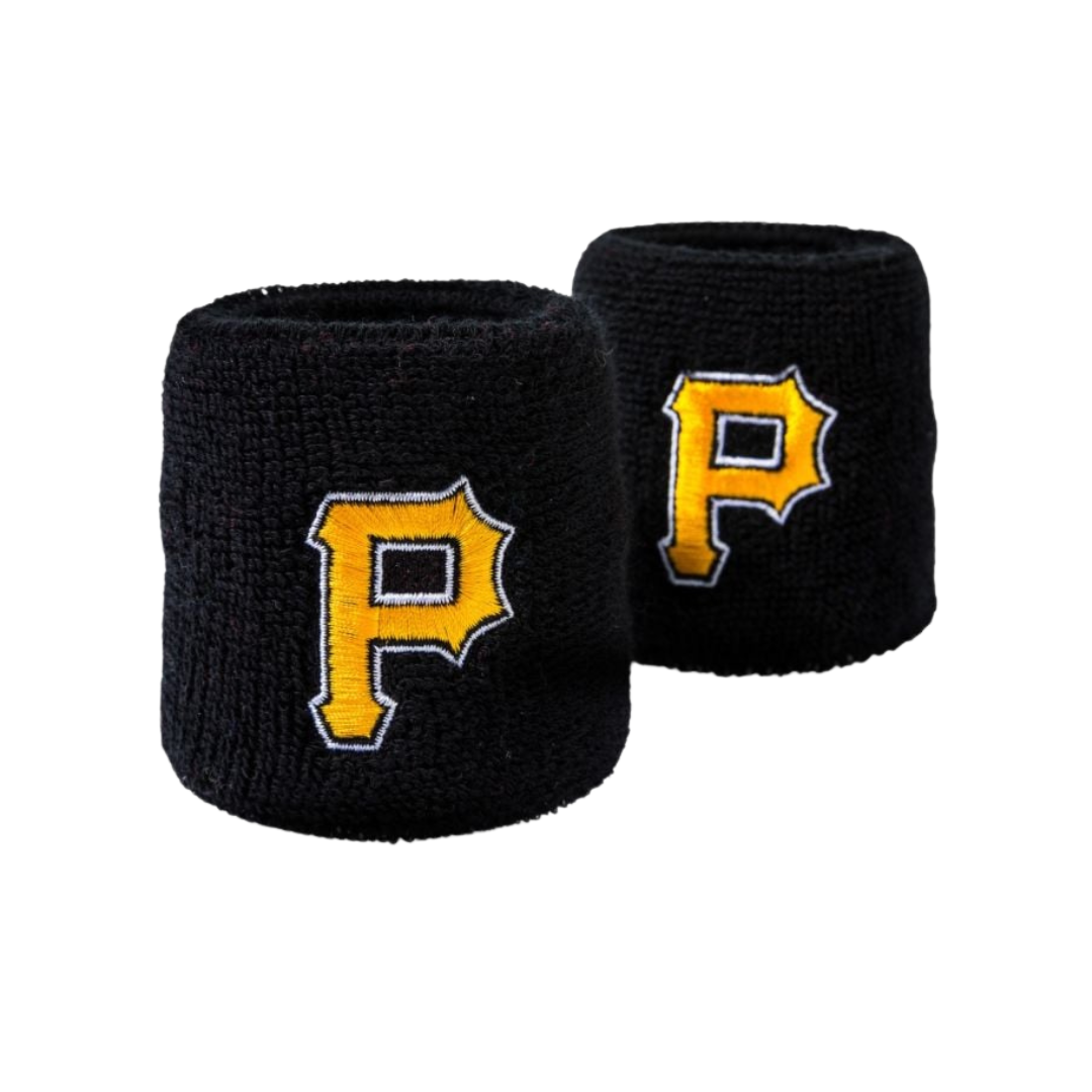 Franklin Sports Pittsburgh Pirates Wristbands 2.5'' - Deportes Salvador Colom