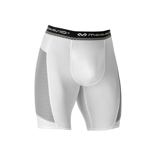 ADT HEX SLIDING SHORT WHITE