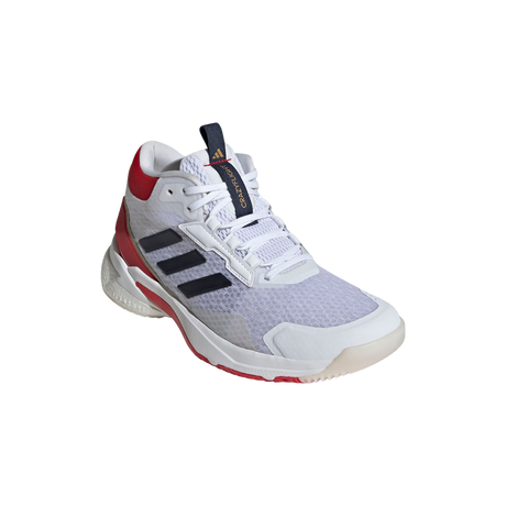 Adidas Crazyflight 5 Mid (White/Navy/Scarlet) - Deportes Salvador Colom