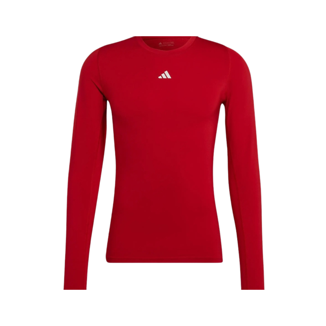 Adidas Adult Compression L.S Shirt (Red) - Deportes Salvador Colom