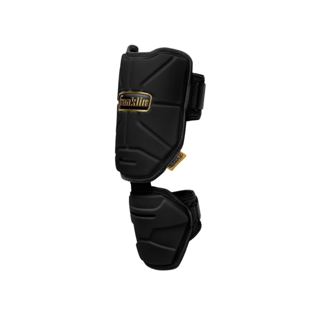 Image of Franklin Sports Adult Elbow Guard (Black/Gold) - Deportes Salvador Colom