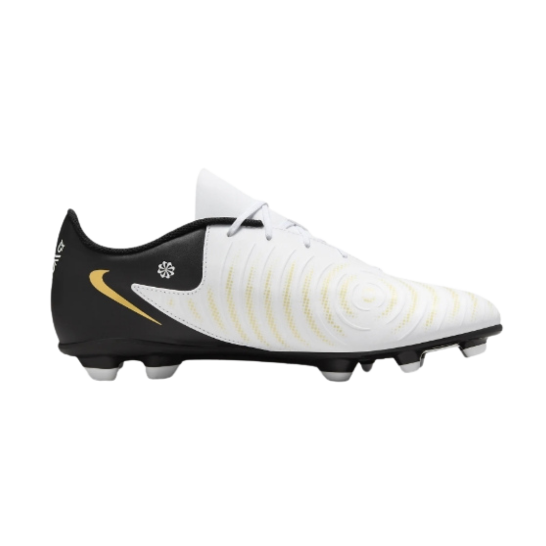 Nike Adult Phantom GX II FG (White/Black/Gold)