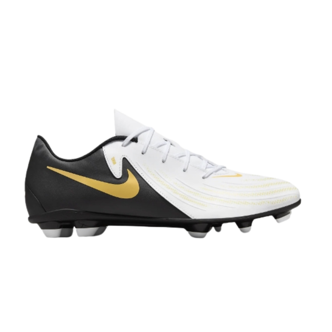 Nike Adult Phantom GX II FG (White/Black/Gold)