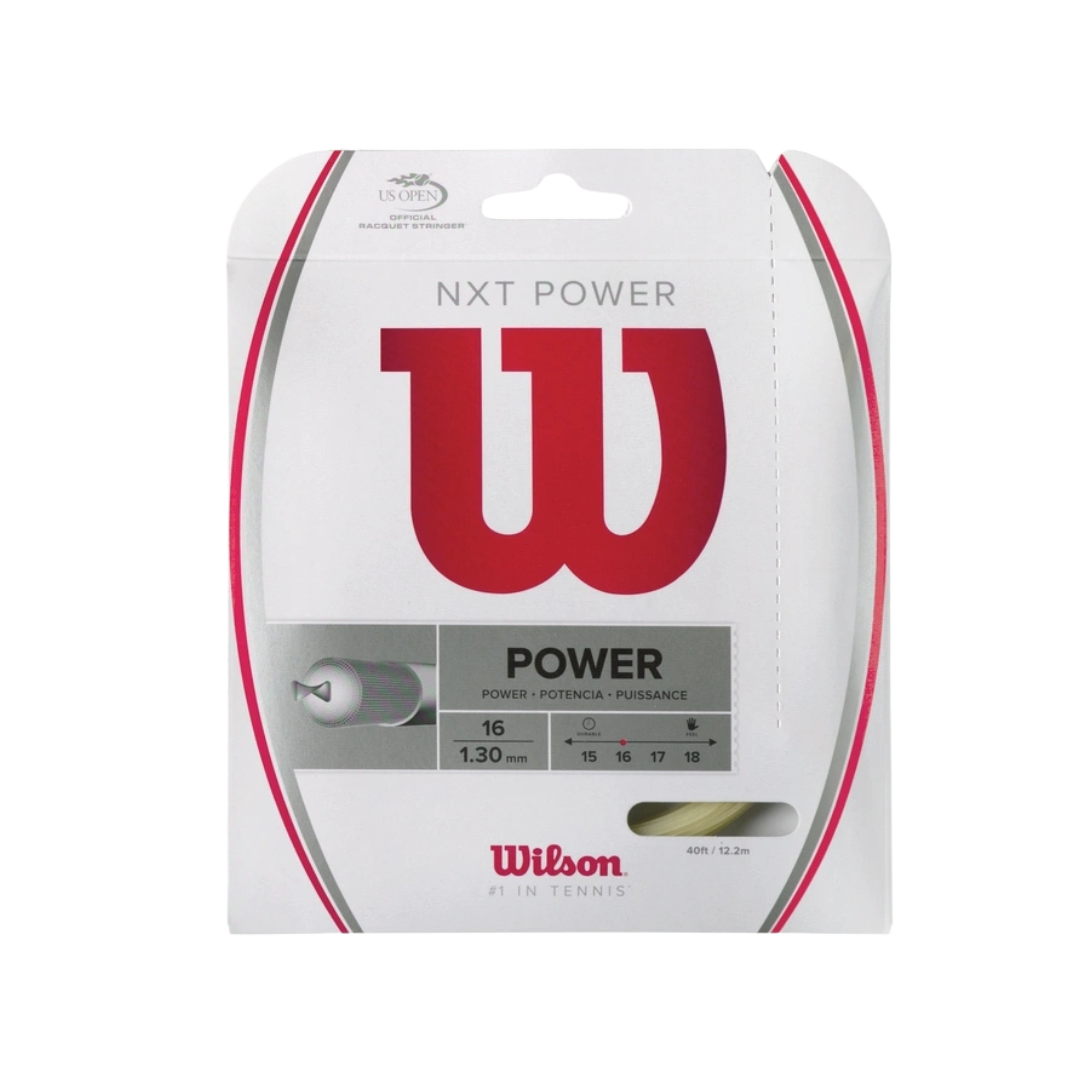 Image of Wilson NXT Power 16 String (Natural) - Deportes Salvador Colom