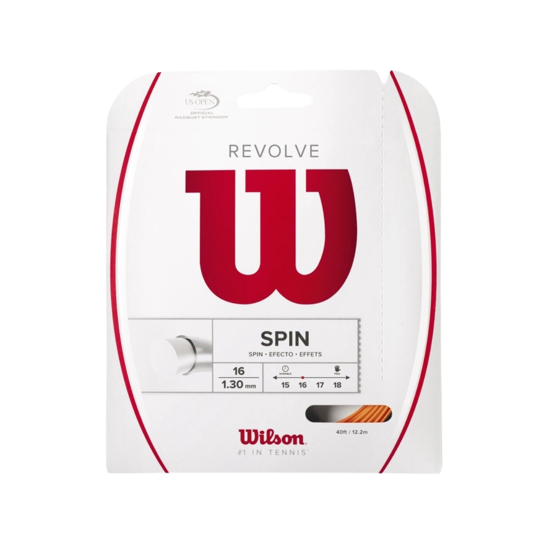 Image of Wilson Revolve 16 Tennis String (Orange) - Deportes Salvador Colom