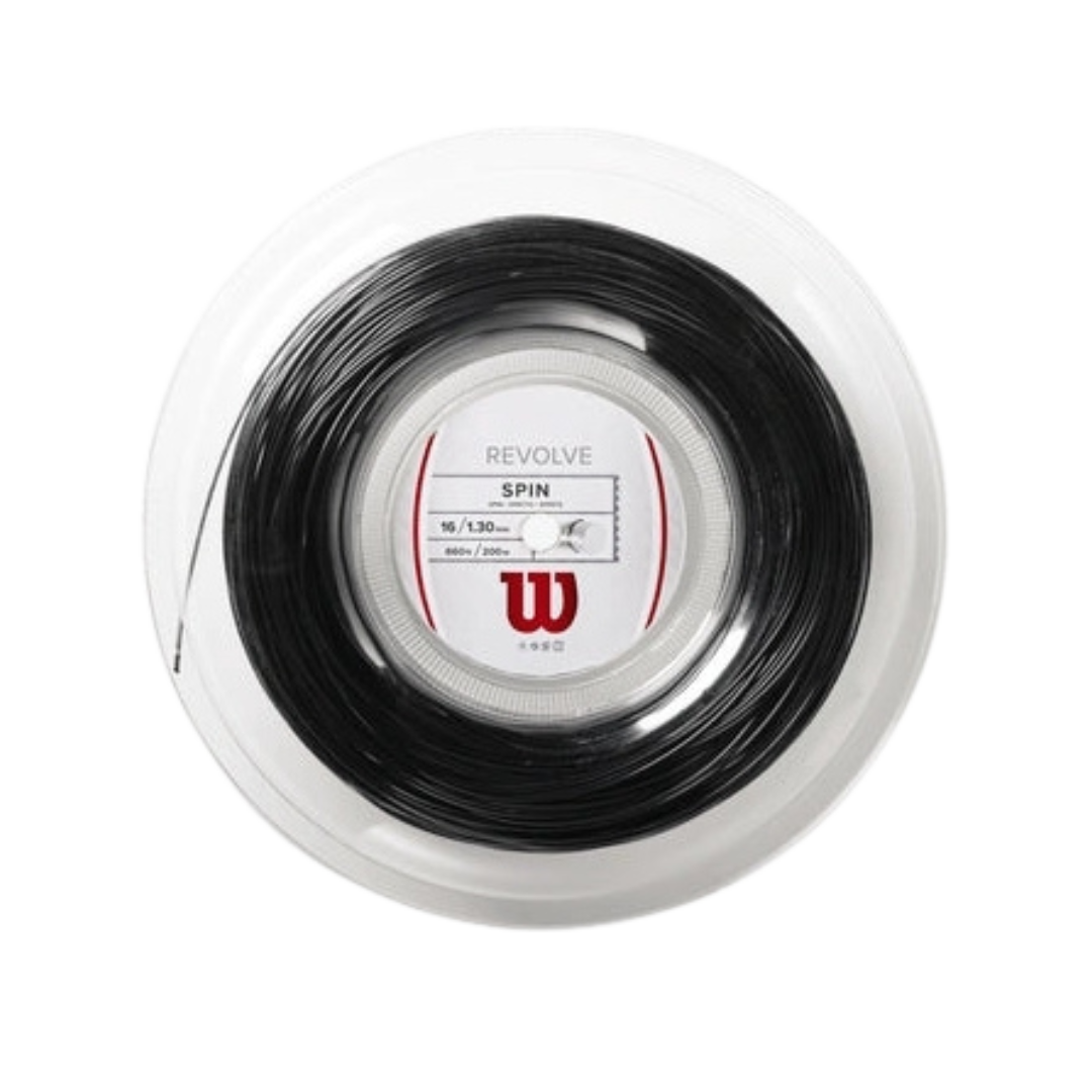 Wilson Revolve Spin 16 String Reel 660' (Black) - Deportes Salvador Colom
