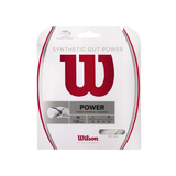 Wilson Synthetic Gut Power 16 Tennis String (White) - Deportes Salvador Colom