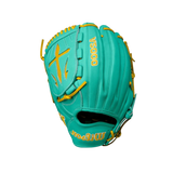 Wilson A2000 B23 Pitcher's Glove LH (Mint/Yellow) 12''