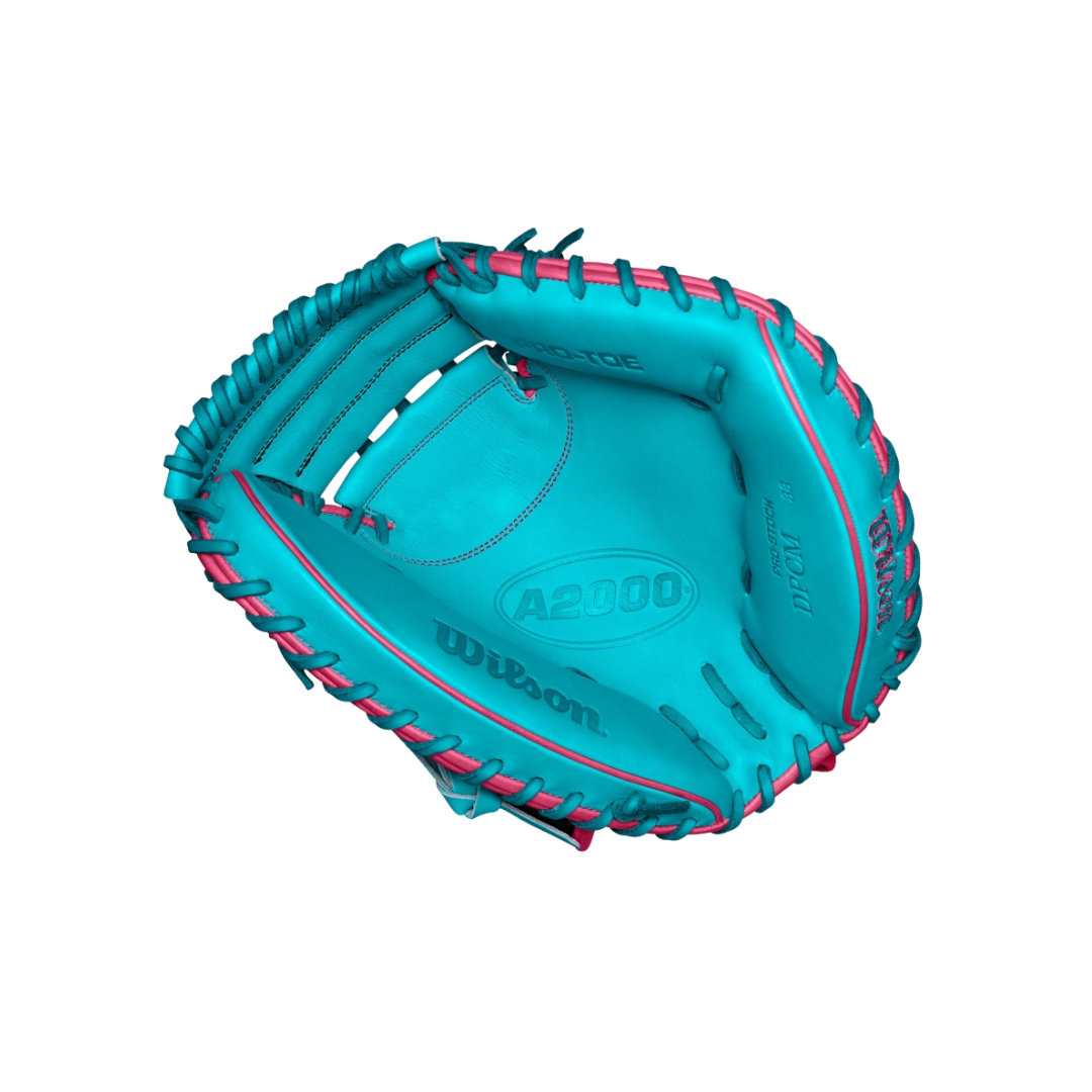 Wilson A2000 CM33 Catcher's Mitt (Black/Blue) 33''