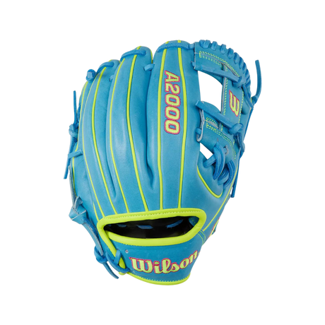 Wilson A2000 1786 Infield Glove (Sky Blue & Optic Yellow) 11.5'' - Deportes Salvador Colom