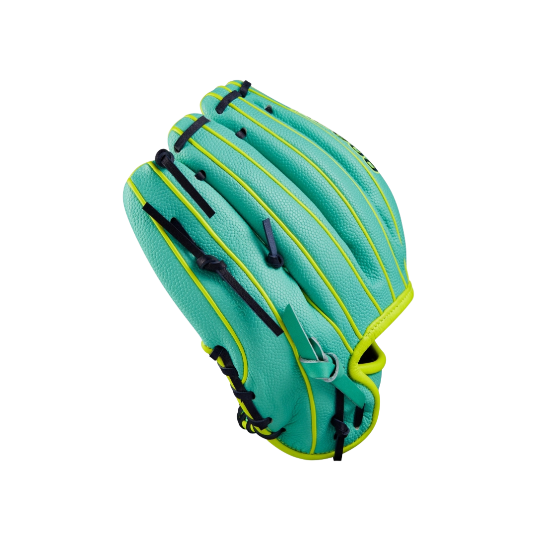 Wilson A2000 DP15 Infield Glove (Mint/Yellow) 11.5''