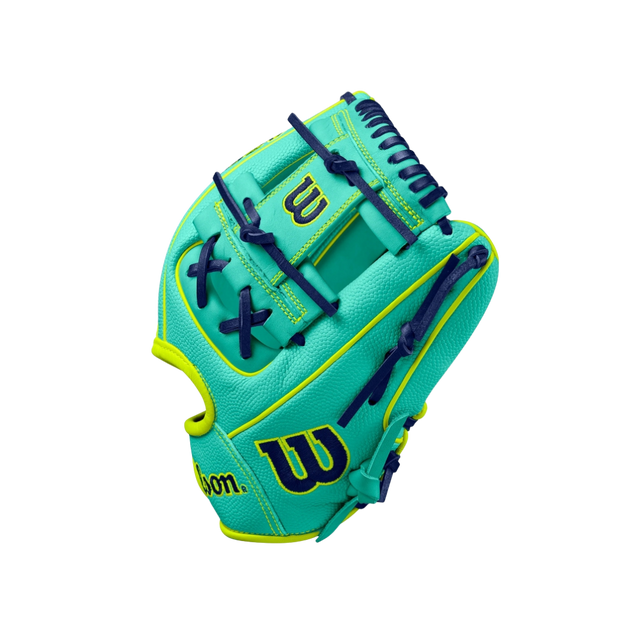 Wilson A2000 DP15 Infield Glove (Mint/Yellow) 11.5'' - Deportes Salvador Colom