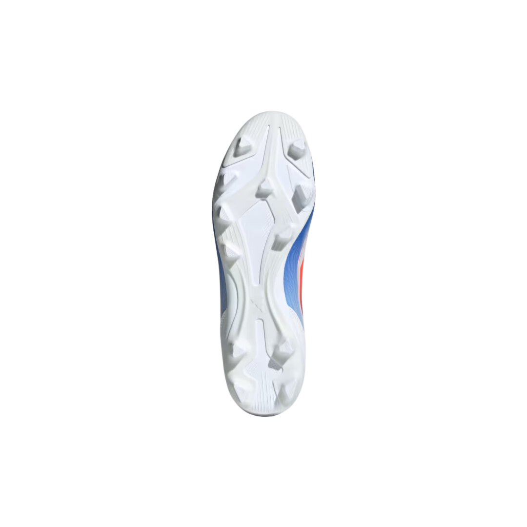 Image of Adidas Youth F50 Club FG (White/Blue/Red) - Deportes Salvador Colom