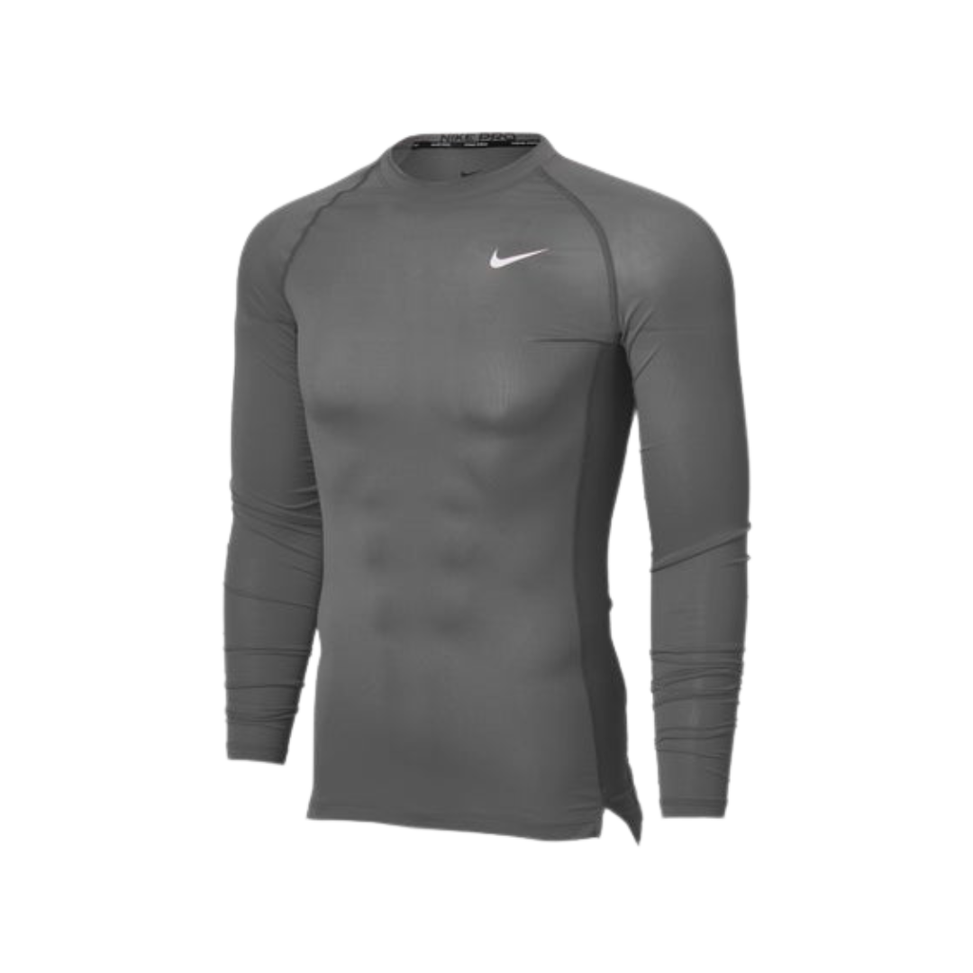 Image of Nike Compression LS Shirt Men (Grey) - Deportes Salvador Colom