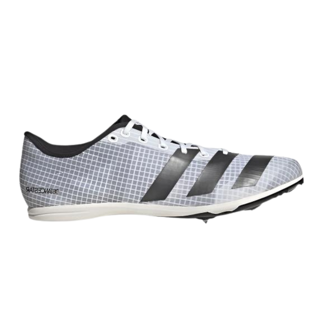 Adidas Adizero Distancestar (White/Black) - Deportes Salvador Colom