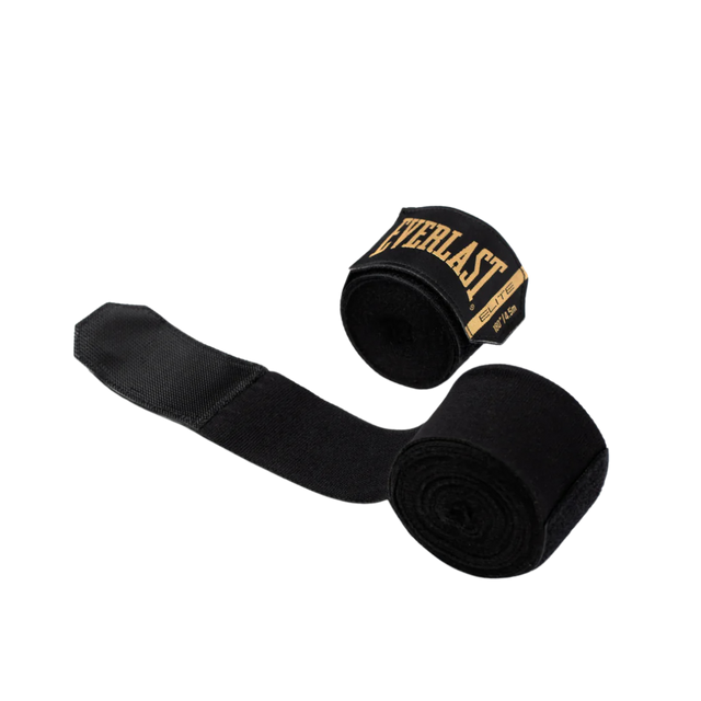 Everlast Elite Hand Wraps Black 180''