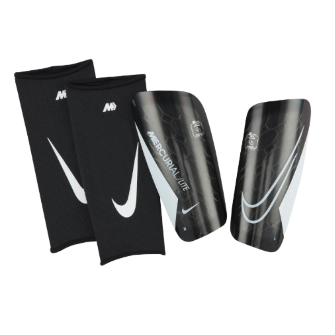 Image of Nike Mercurial Lite Shin Guard (Black/White) - Deportes Salvador Colom