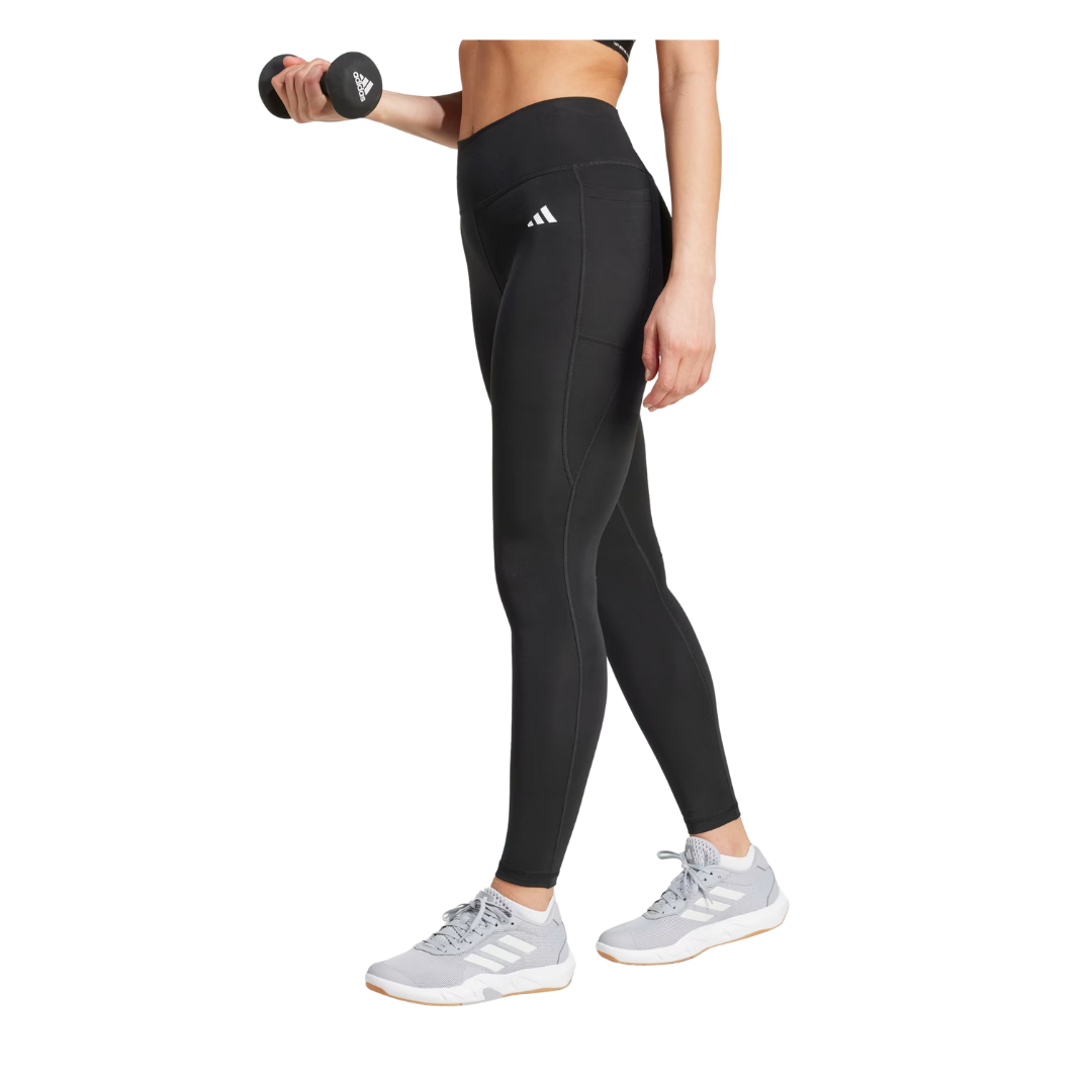 Image of Adidas Optime Essentials Pocket Full-Length Leggings - Deportes Salvador Colom