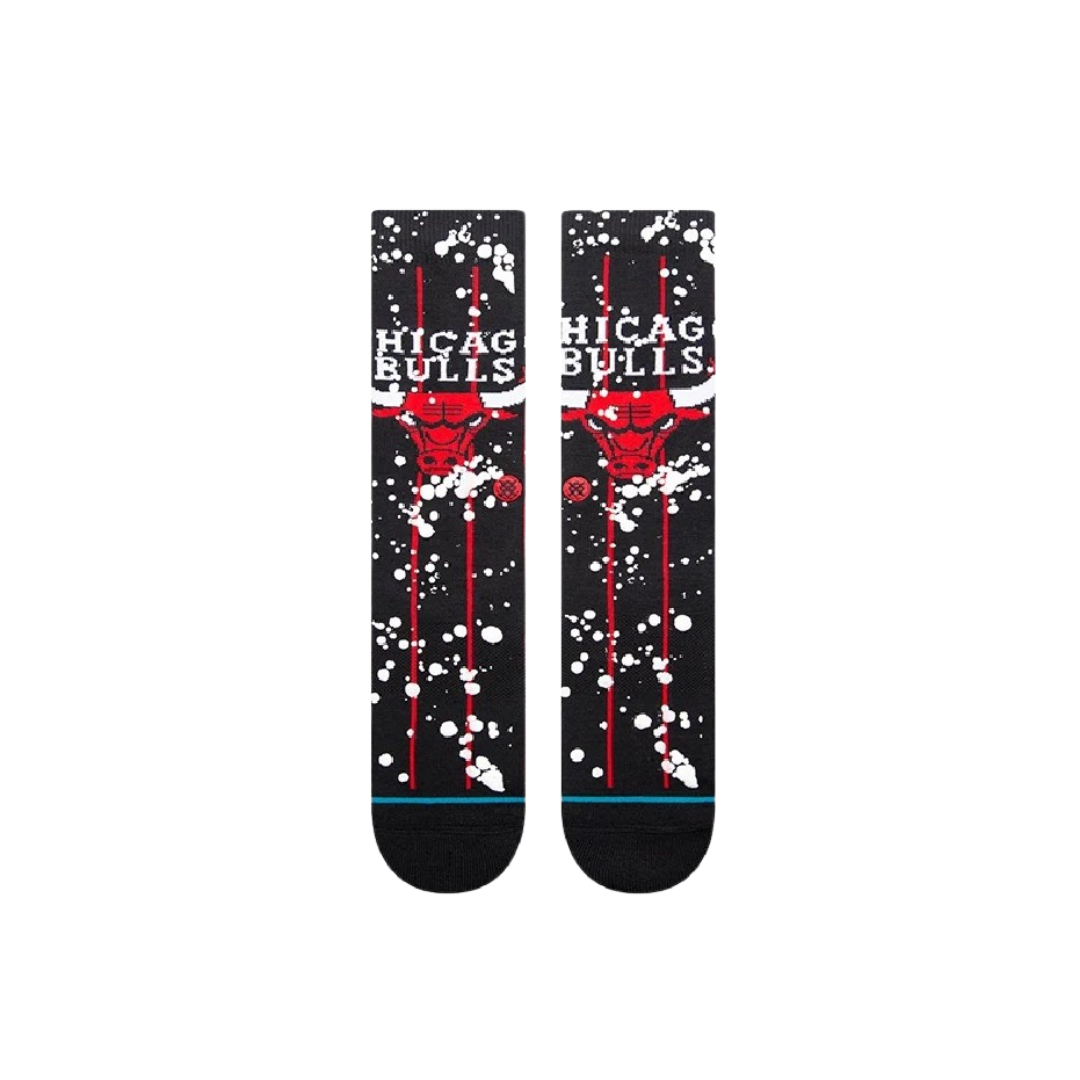 Image of Stance NBA Chicago Bulls Overspray Crew Socks - Deportes Salvador Colom