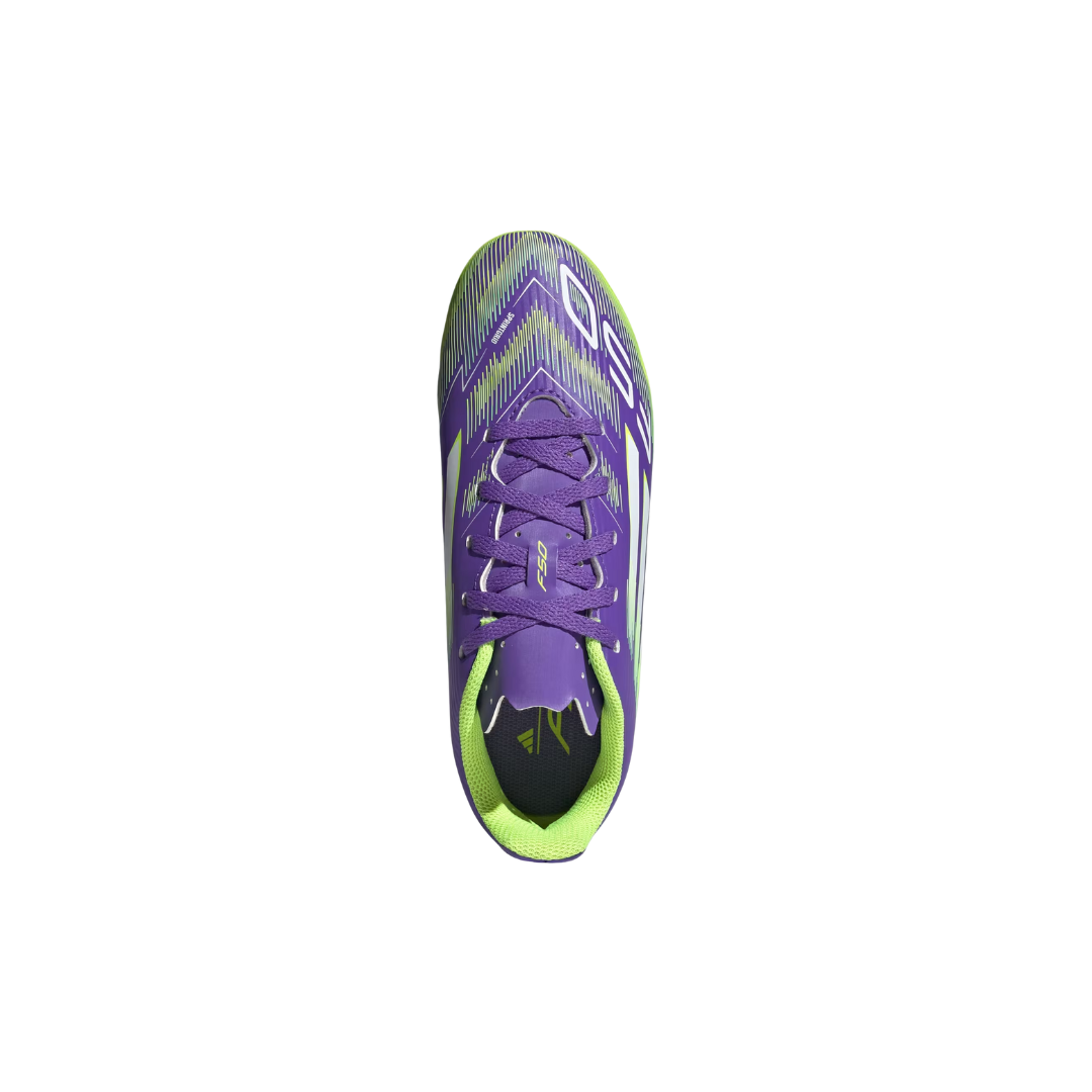 Image of Adidas Youth F50 Club FG/MG (Purple/White)