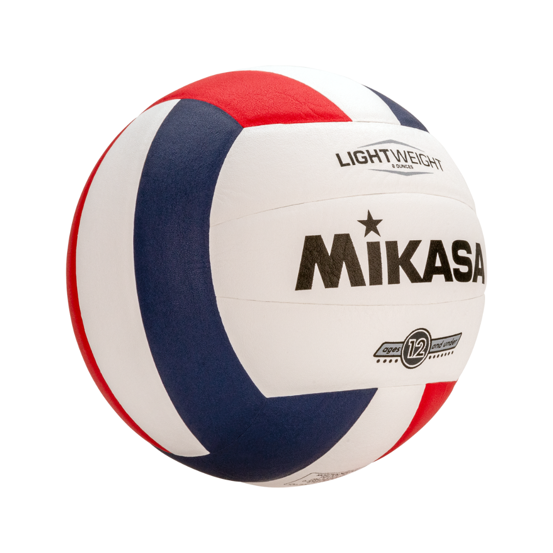 Image of Mikasa Light Weight Training Volleyball 8oz. (Red/White/Navy)