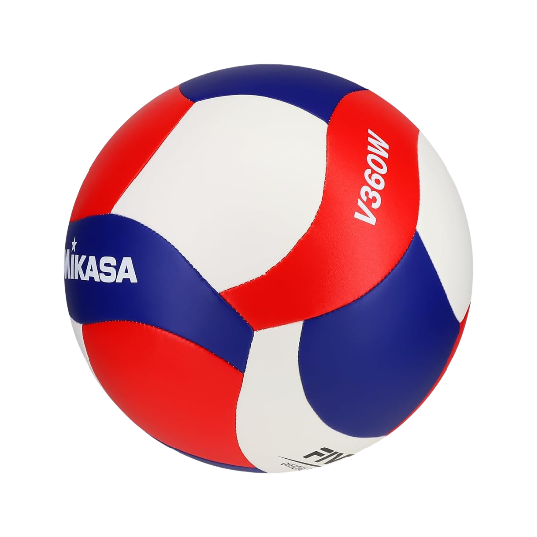 Mikasa V360W Volleyball (Red/White/Blue)