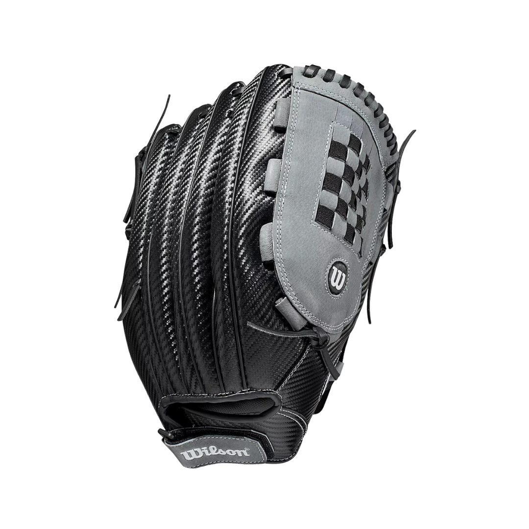 Wilson A360 Slowpitch Softball Glove RH (Black/Grey) 14'' - Deportes Salvador Colom