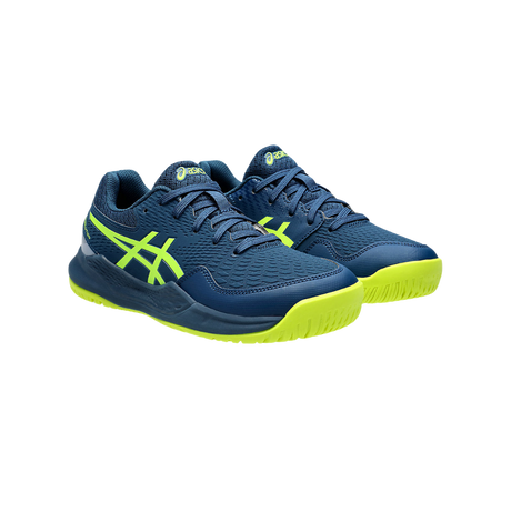 Asics Gel-Resolution 9 Youth (Mako Blue/Safety Yellow)