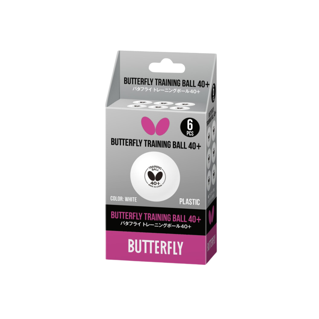 Image of Butterfly Training T.T. Ball White 6/Pk - Deportes Salvador Colom