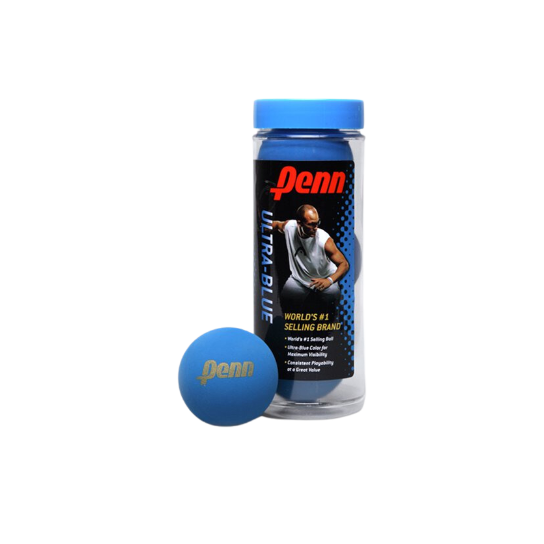 Penn Ultra Racquetball Blue (Can/3)