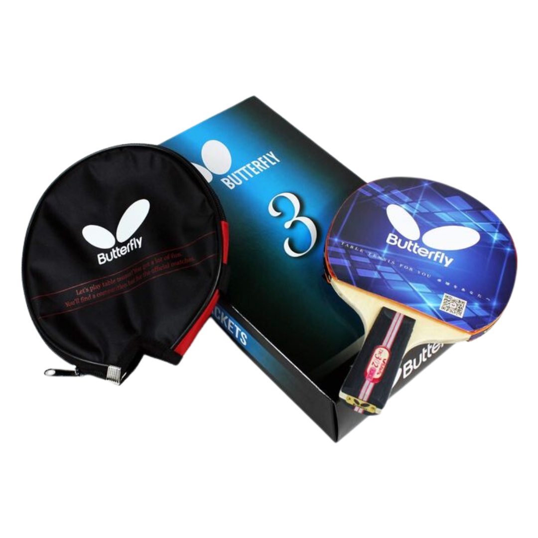 Butterfly 302 T.T. Racket with Cover (ITTF) - Deportes Salvador Colom