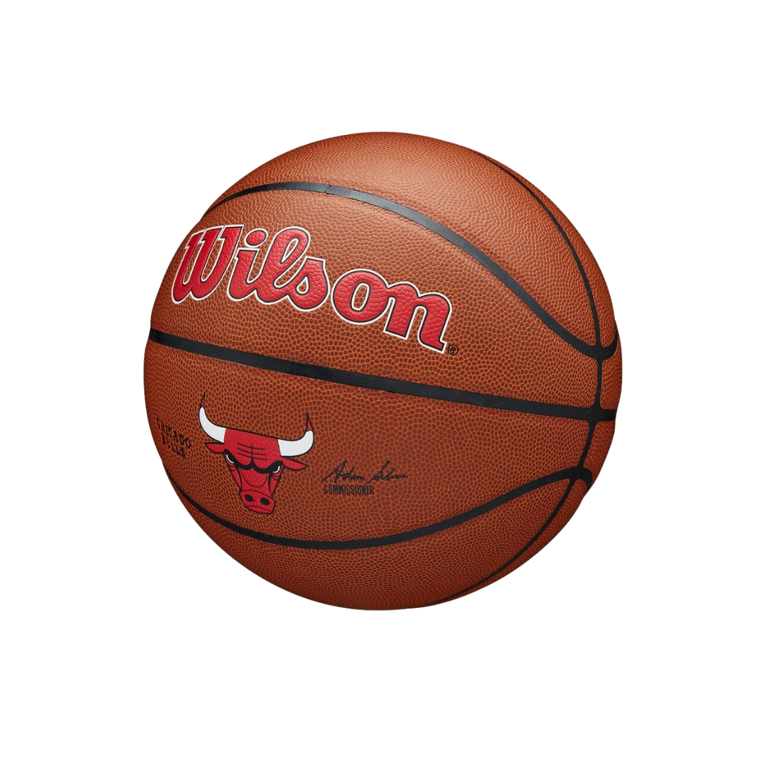 Image of Wilson NBA Team Alliance Chicago Bulls Basketball #7 - Deportes Salvador Colom