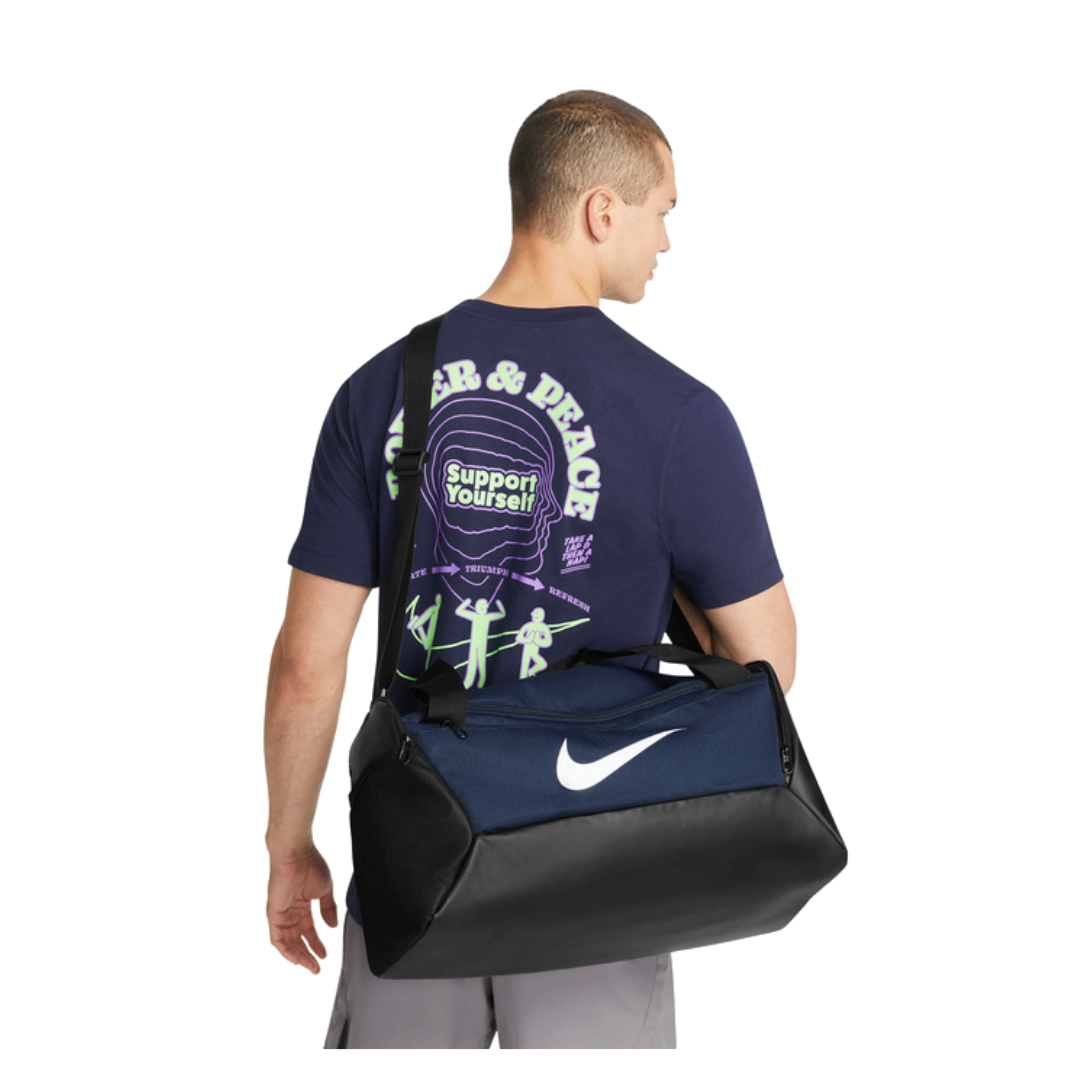 Image of Nike Brasilia Training Duffel Bag (Navy) - Deportes Salvador Colom