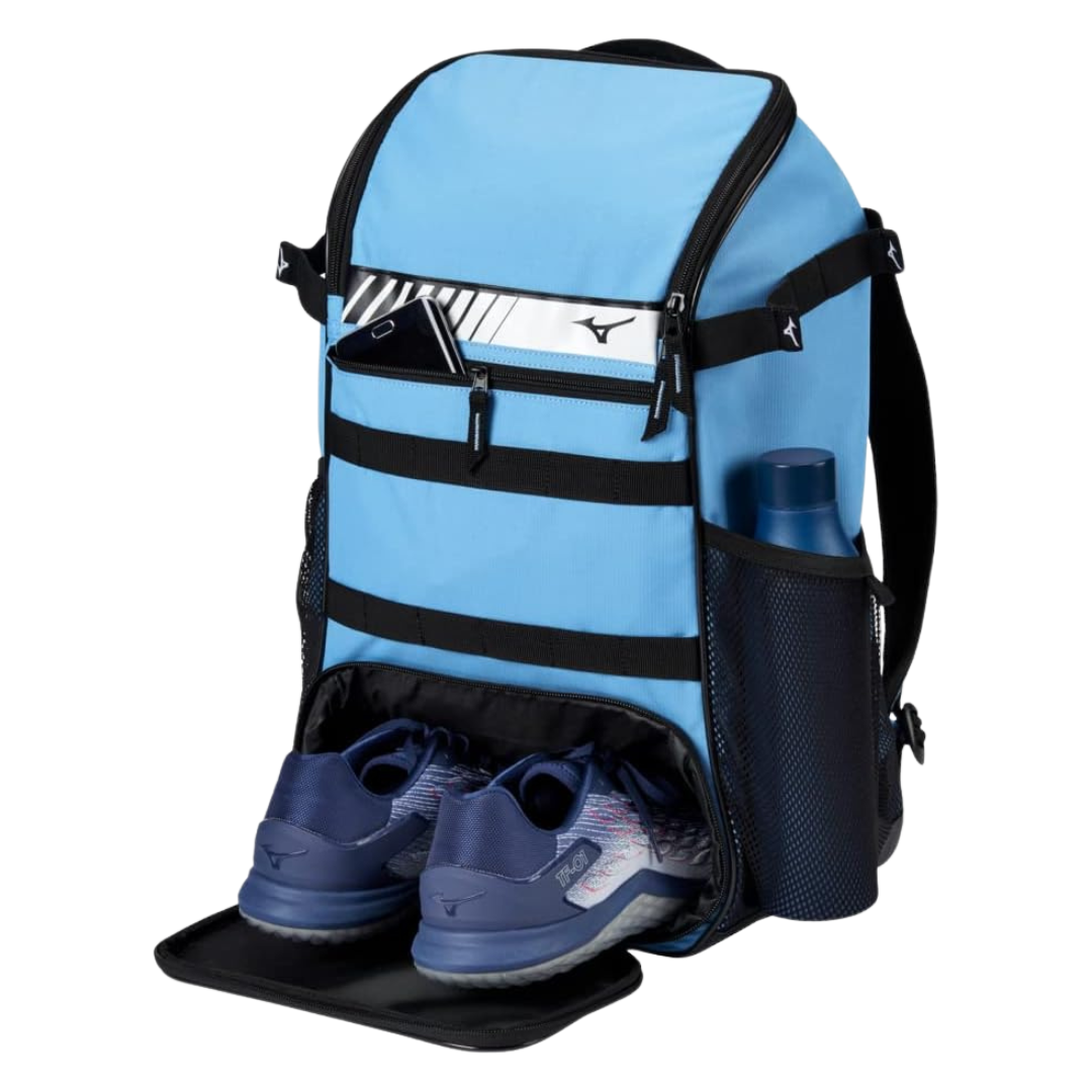 Image of Mizuno Organizer 23 Backpack (Columbia Blue) - Deportes Salvador Colom