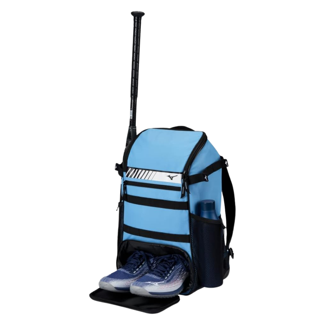 Image of Mizuno Organizer 23 Backpack (Columbia Blue) - Deportes Salvador Colom