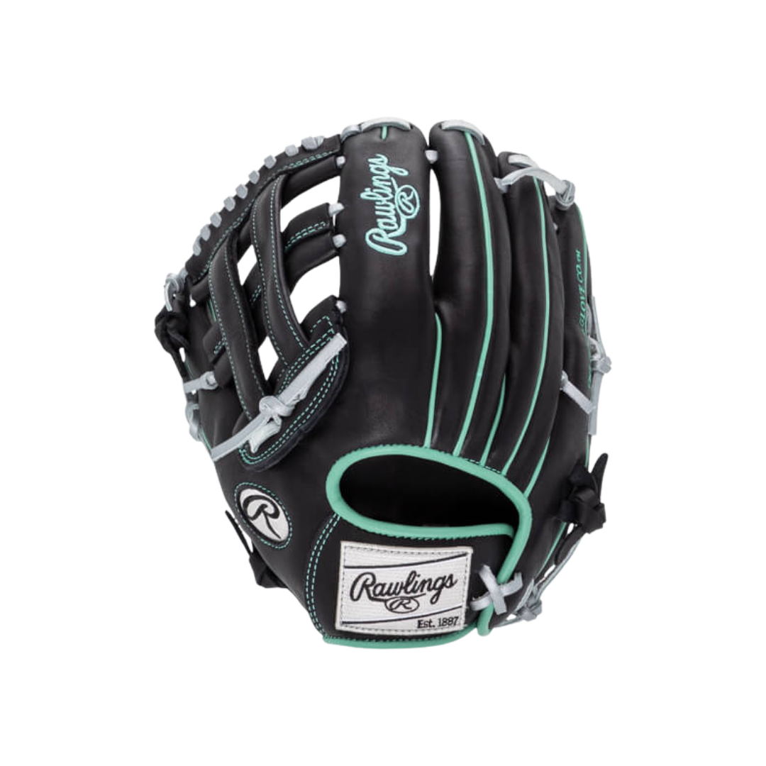 Image of Rawlings NXT IF Glove Left Hand Thrower (Black/Mint) 12.5'' - Deportes Salvador Colom