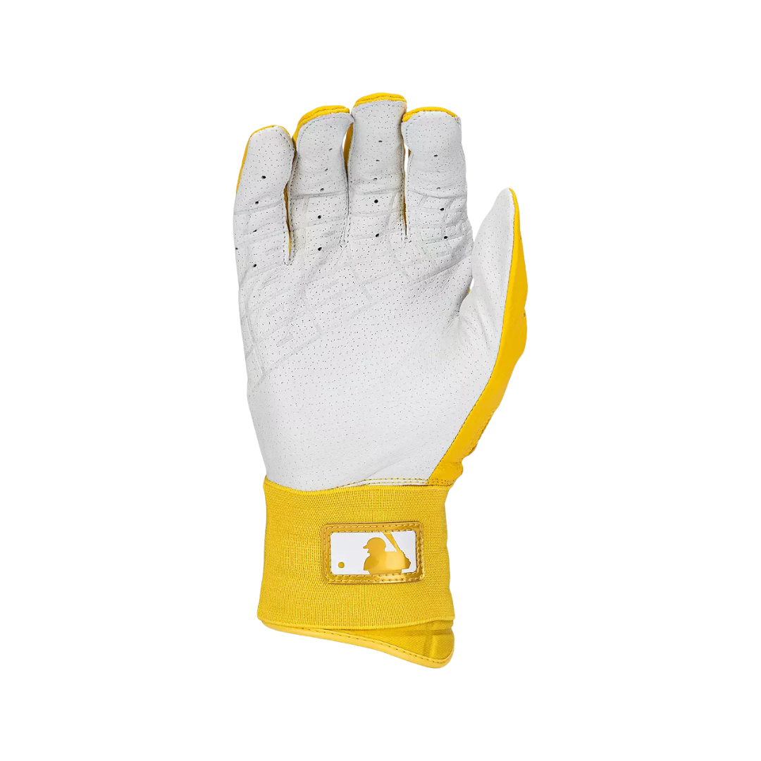 Franklin Sports Infinite Hi-Lite Powerstrap Batting Gloves (Yellow) - Deportes Salvador Colom