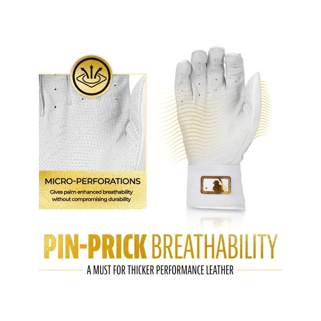 Franklin Sports Powerstrap Infinite Series (White/Gold) - Deportes Salvador Colom