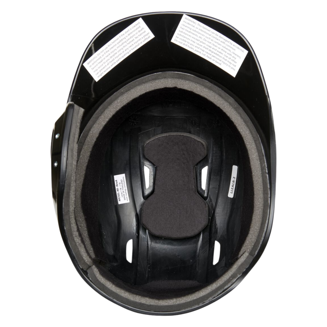 Image of Rawlings Pro Bat Helmet LRG (7 3/8 - 7 1/2) LHB (Black) - Deportes Salvador Colom