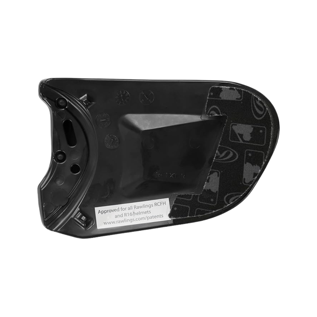 Image of Rawlings Helmet Ext. Jaw Guard RHB (Black) - Deportes Salvador Colom