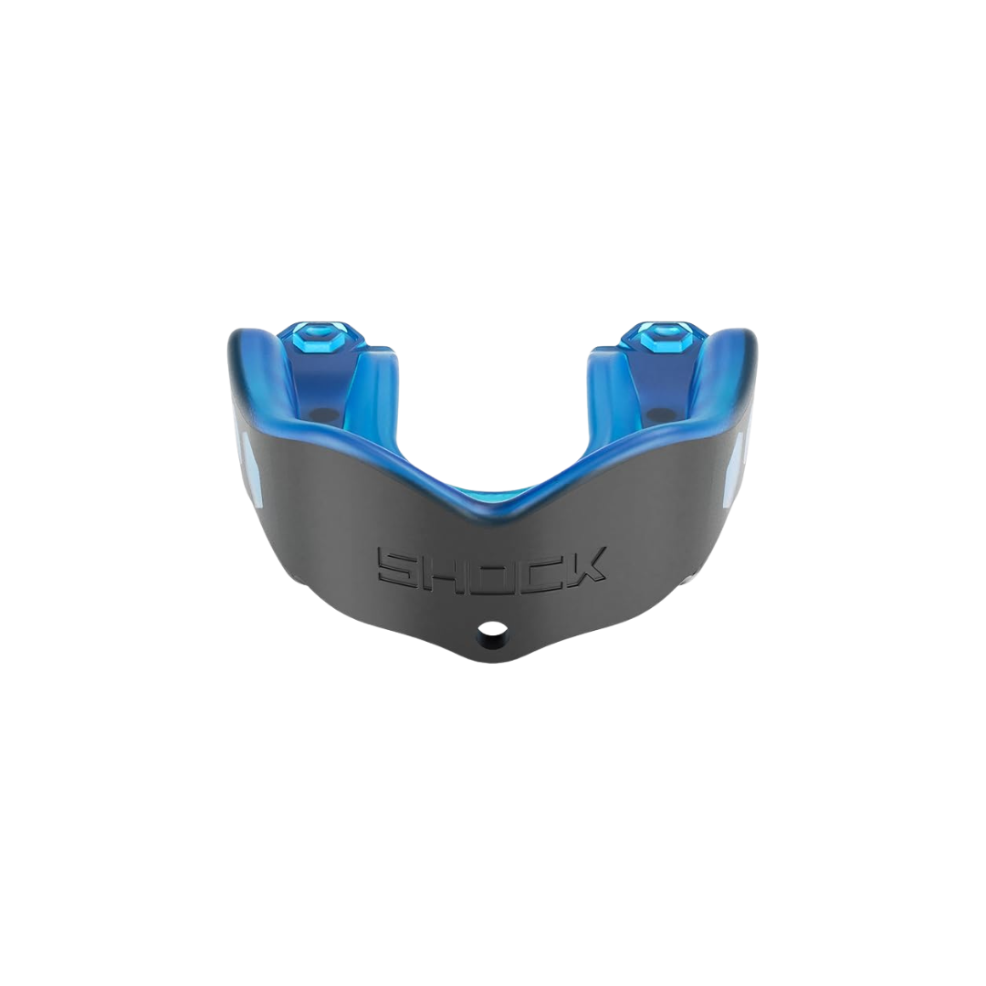 Image of Shock Doctor Adt Gel Max Mouthguard (Black/Blue) - Deportes Salvador Colom