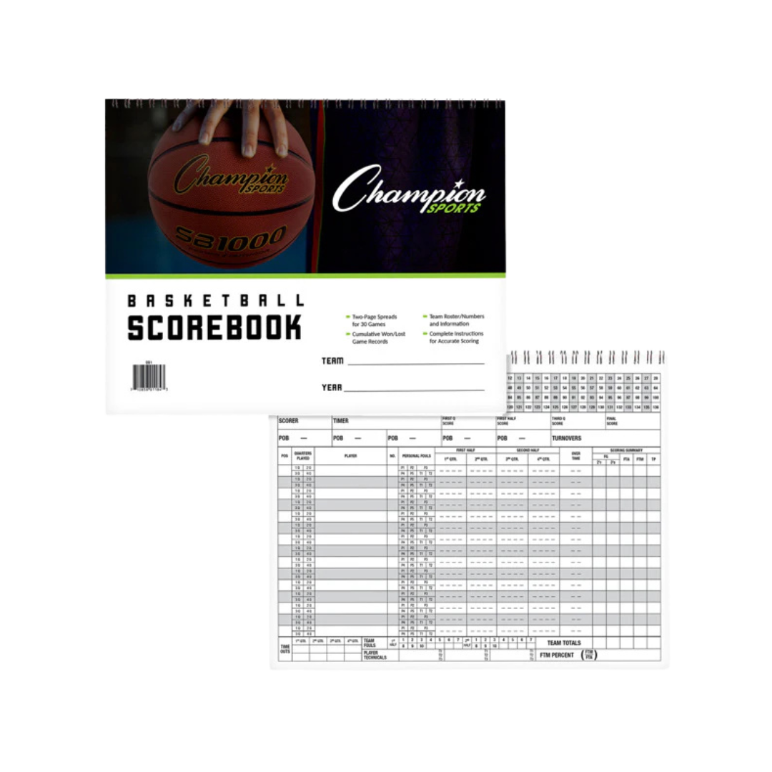 Image of Champion Sports Basketball Scorebook - Deportes Salvador Colom