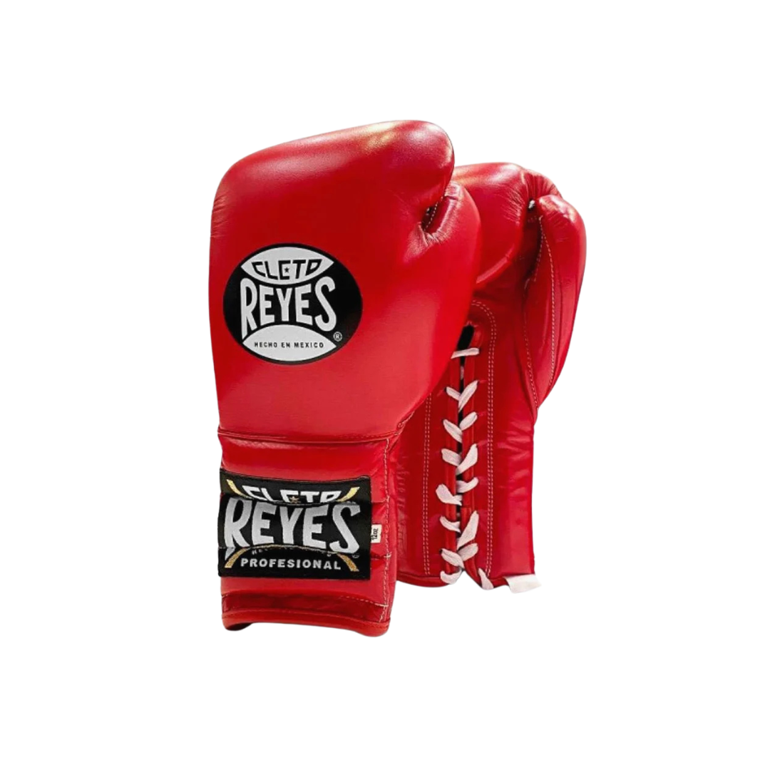 Cleto Reyes Pro Boxing Laces Training Glove 18 oz. - Deportes Salvador Colom