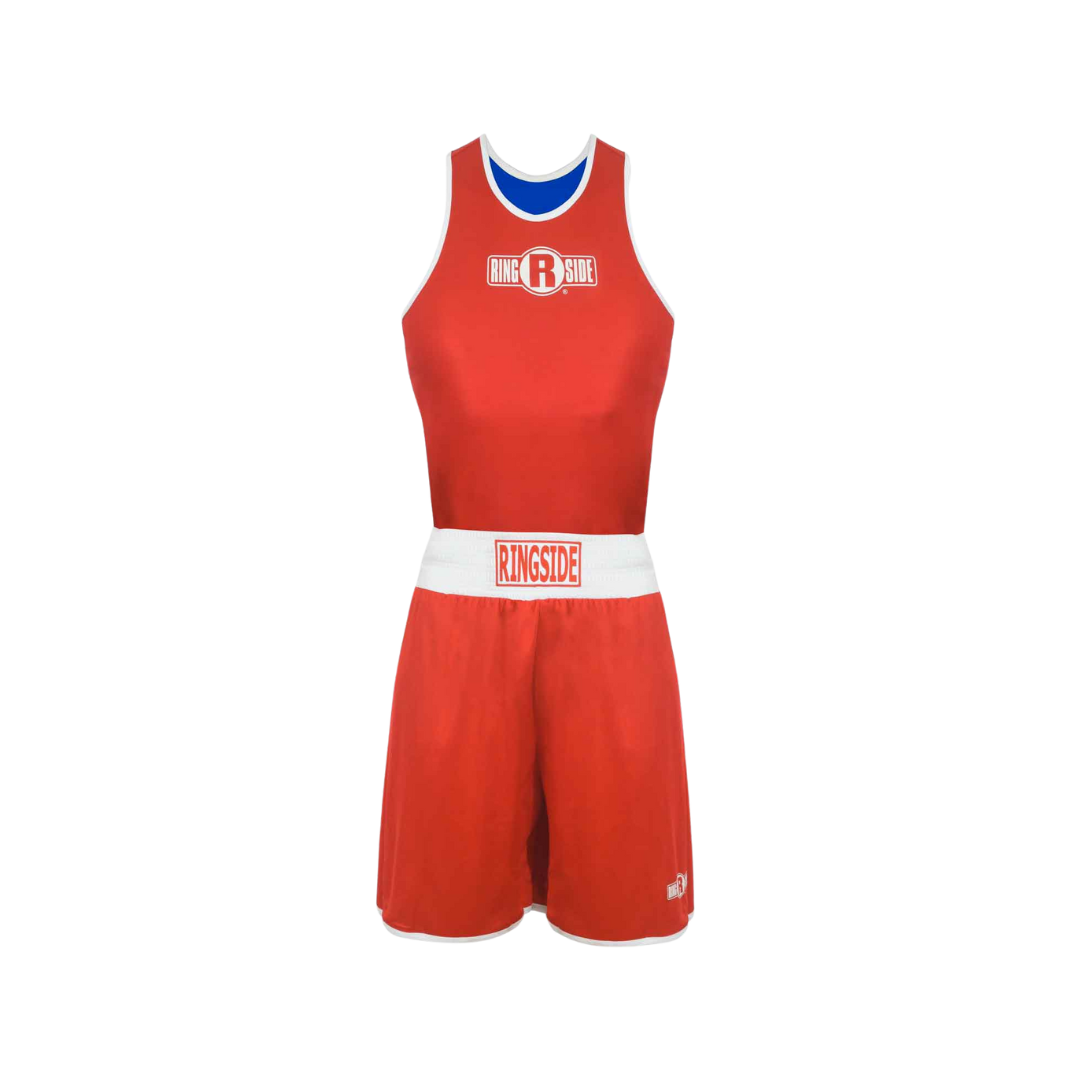 Image of Ringside Reversible Boxing Outfit Red/Blue (Jersey + Short) - Deportes Salvador Colom