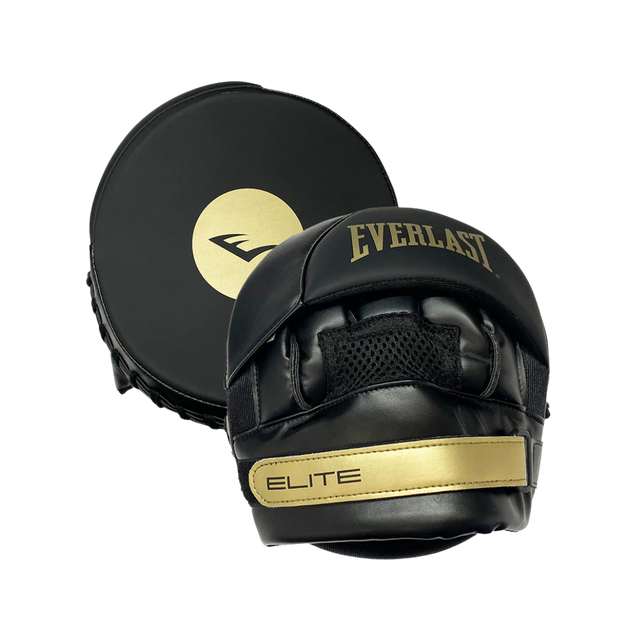 Everlast Elite 2 Punch Mitts Black/Gold - Deportes Salvador Colom